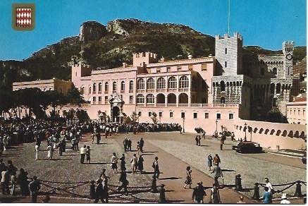 POSTAL L00094: Plaza del Palacio de Monaco