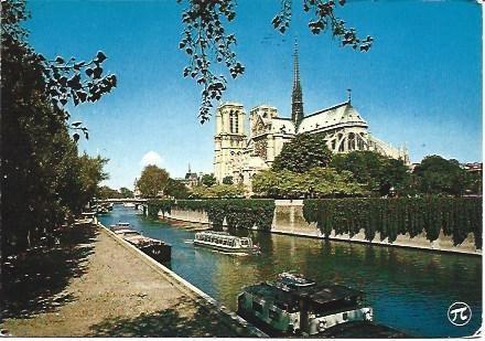 POSTAL L00130: Vista de Paris