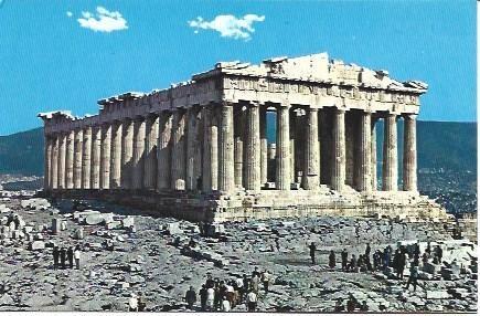 POSTAL L00100: El Partenon de Atenas, Grecia