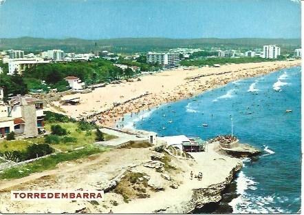 POSTAL L00156: Playa de Torredembarra