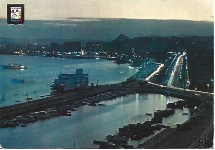 POSTAL L00136: Bahia de Santander