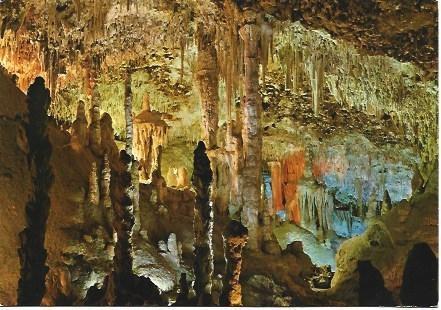 POSTAL L00139: Cuevas dels Hams en Manacor, Mallorca
