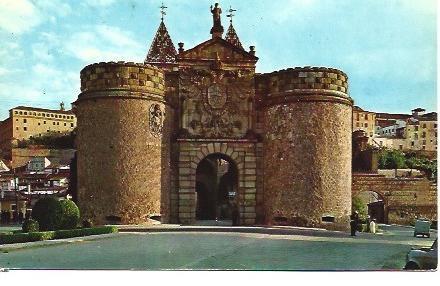 POSTAL L00146: Puerta de Bisagra en Toledo