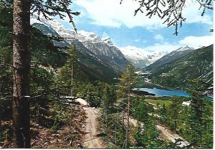 POSTAL L00143: Valle del Pineta en los Pirineos