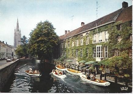 POSTAL L00089: Vistas de Brujas, Belgica
