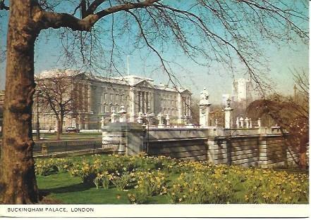POSTAL L00023: Palacio de Buckingham en Londres