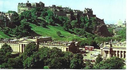 POSTAL L00002: Castillo de Edinburgo, Escocia