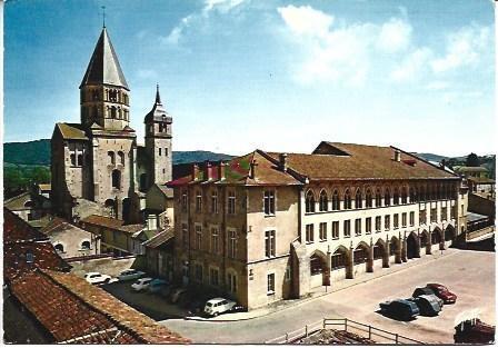 POSTAL L00013: Fachada del Papa Gelasse en Cluny