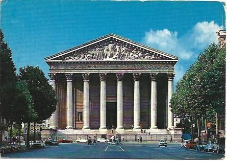 POSTAL L00018: La Madeleine de Paris
