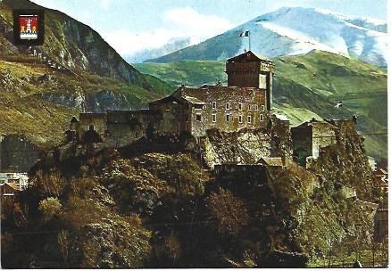 POSTAL L00043: El castillo de Lourdes
