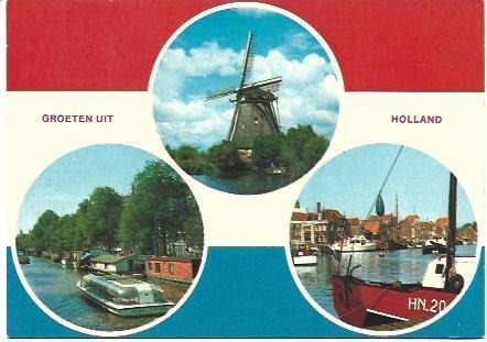 POSTAL L00082: Vistas de Holanda