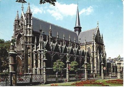 POSTAL L00084: Notre Dame de Sabion en Bruselas