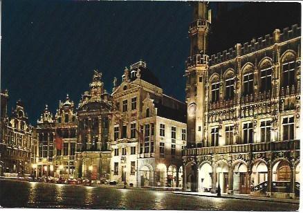 POSTAL L00085: Ayuntamiento de Bruselas