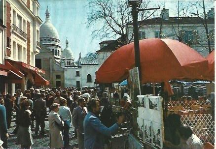 POSTAL L00059: Montmatre en Paris