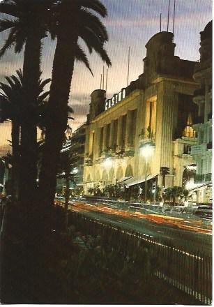POSTAL L00699: Palacio del Mediterraneo enb Niza
