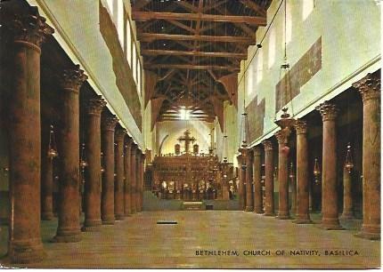 POSTAL L00174: Iglesia de la Natividad de Belen, Israel