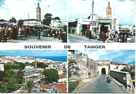 POSTAL L00176: Vista de Tanger, Marruecos