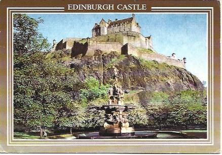 POSTAL L00294: Castillo de Edinburgo