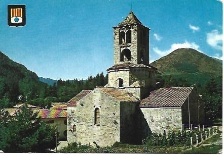 POSTAL L00301: Iglesia de San Pedro en Camprodo