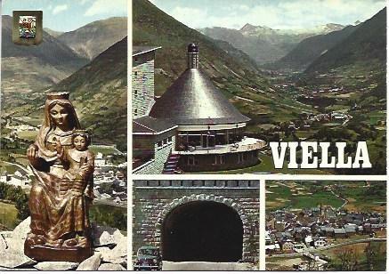 POSTAL L00266: Paisajes de Viella, Lleida