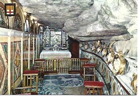 POSTAL L00267: Cueva de San Ignacio en Manresa, Barcelona