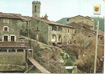 POSTAL L00271: Vista parcial de Rupit, Barcelona