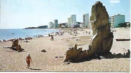 POSTAL L00282: Playa de Platja d'Aro, Girona