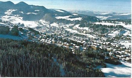 POSTAL L00329: Vista aerea de Le Locle, Suiza
