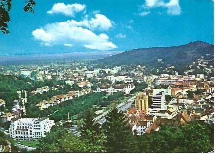 POSTAL L00327: Vista general de Brasov, Rumania