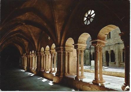 POSTAL L00309: Claustro del Monasterio de Santa Maria de Vallbona