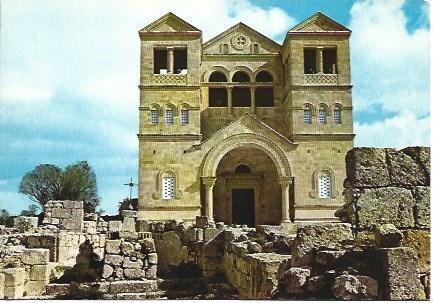 POSTAL L00313: Basilica de la Transformacion en el Monte Tabor