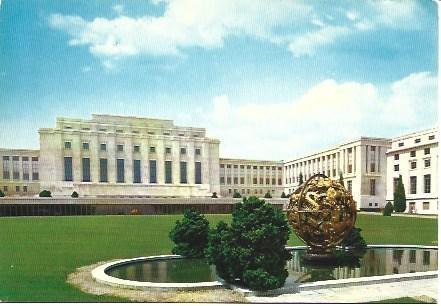 POSTAL L00323: Palacio de la ONU en Genova