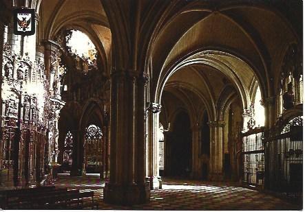 POSTAL L00318: Gloria y Transparencia de la catedral de Toledo