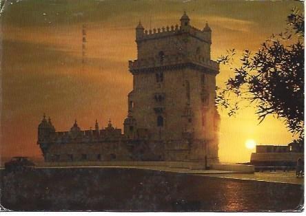 POSTAL L00200: Torre de Belem en Lisboa