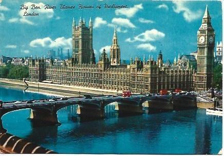 POSTAL L00201: Big Ben en Londres