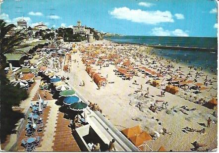 POSTAL L00203:Playa de Estoril, Portugal