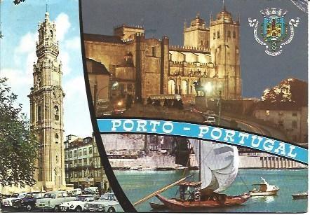 POSTAL L00213: Vistas de Oporto, Portugal