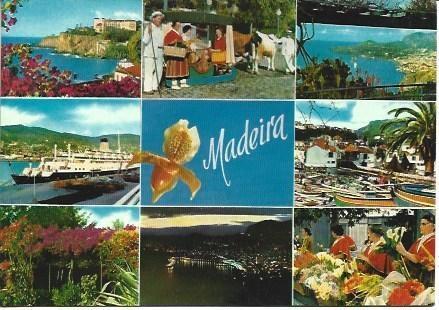 POSTAL L00216: Vistas de Madeira