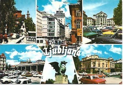 POSTAL L00189: Ljubljana en Eslovenia