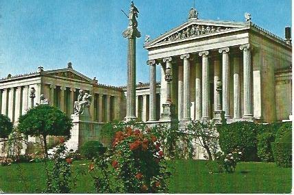 POSTAL L00193: La Academia, Atenas
