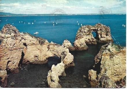 POSTAL L00217: Lagos en Algarve, Portugal