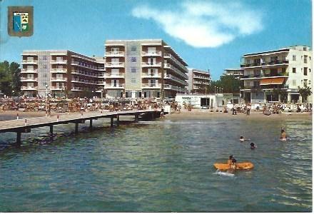 POSTAL L00247: Playa de Cambrils, Tarragona