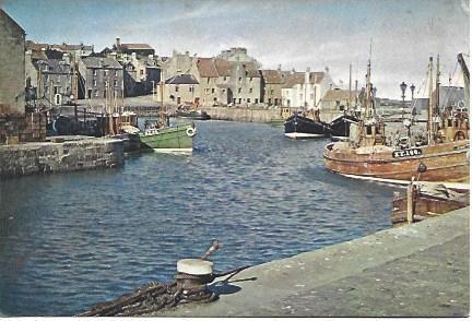 POSTAL L00241: Vista de Pittenweem, Escocia