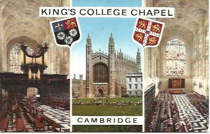 POSTAL L00222: Capilla del King's College de Cambridge