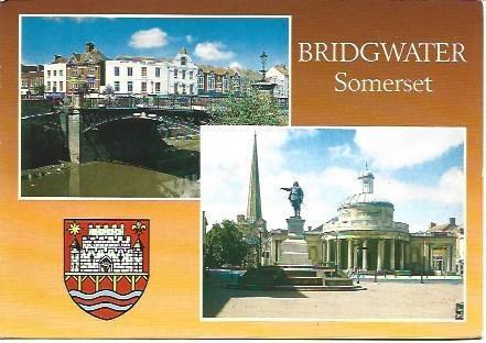 POSTAL L00239: Vistas de Bridgewater, Inglaterra