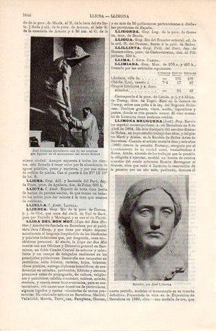 LAMINA V09070: Estudio, por Jose Llimona