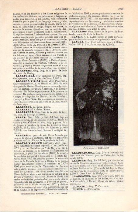 LAMINA V09066: Perla negra, por Jose Llasera
