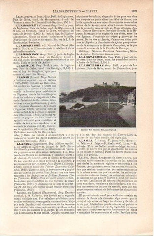 LAMINA V09065: Castillo de Llanstephan, Ingleterra