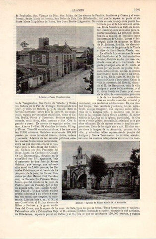 LAMINA V09056: Ayuntamiento de Llanes, Asturias