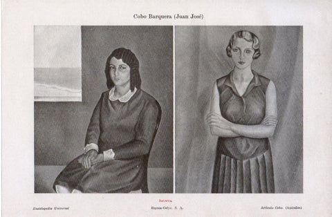 LAMINA V09108: Retratos, por Juan Jose Cobo Barquera